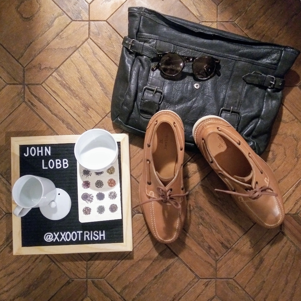 💙 {John Lobb} Bespoke Boat Shoes - NWOB w/ Dust Bag